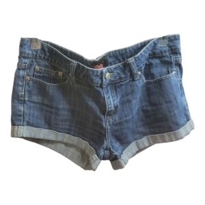 Forever 21 Dark Blue Jean Shorts